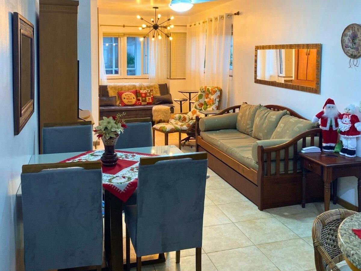 Apartamento No Residencial Village No Centro De Gramado, Com Piscina Aquecida E Hidromassagem 外观 照片