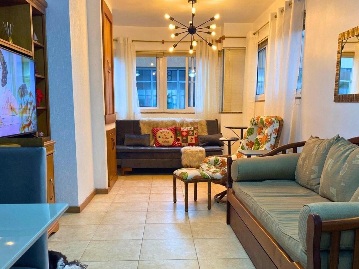 Apartamento No Residencial Village No Centro De Gramado, Com Piscina Aquecida E Hidromassagem 外观 照片